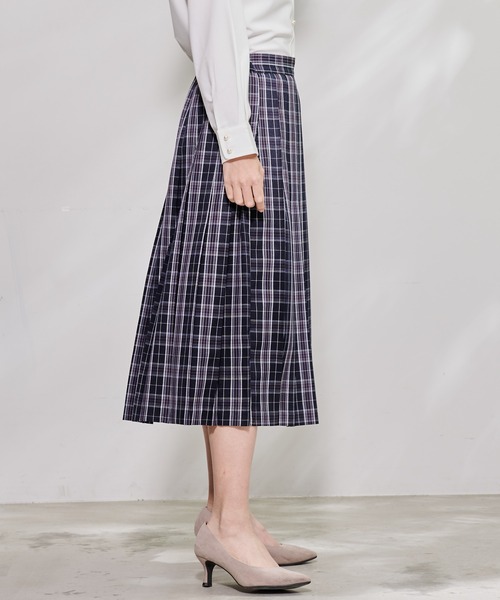 Arnold Palmer（アーノルドパーマー）の「プリーツ スカート（スカート・レディース・ブラック/グレー・S/L/M）」の10枚目の写真