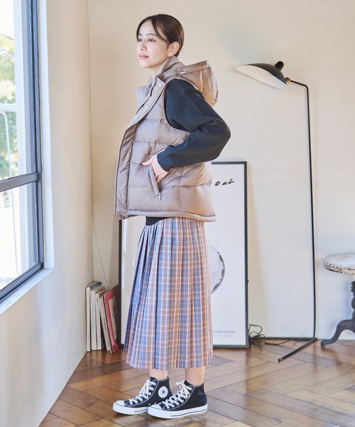 Arnold Palmer（アーノルドパーマー）の「プリーツ スカート（スカート・レディース・ブラック/グレー・S/L/M）」の15枚目の写真