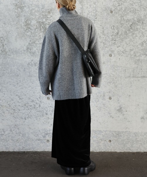 セール】リブタートルニットトップス（ニット/セーター）｜select MOCA