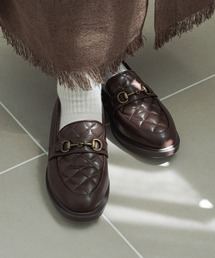 Ambre Neige | ビット付きダイヤカットローファー/【WEB/EC限定商品】(ローファー)