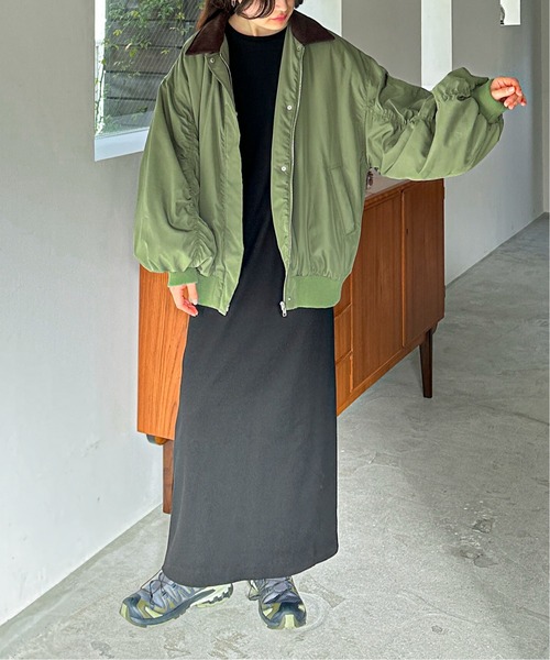 【TALL/2Tサイズあり】カットリブロングワンピース(ワンピース)|feepur(フェピュール) 【TALL/2Tサイズあり】カットリブロングワンピース(ワンピース)|feepur(フェピュール)