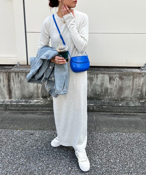 【TALL/2Tサイズあり】カットリブロングワンピース(ワンピース)|feepur(フェピュール) 【TALL/2Tサイズあり】カットリブロングワンピース(ワンピース)|feepur(フェピュール)