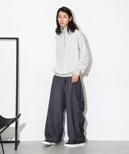 NANO universe(ナノユニバース)の「スノーカモイージーパンツ(その他パンツ・メンズ・ブラック/チャコール・M/L/S)」の12枚目の写真