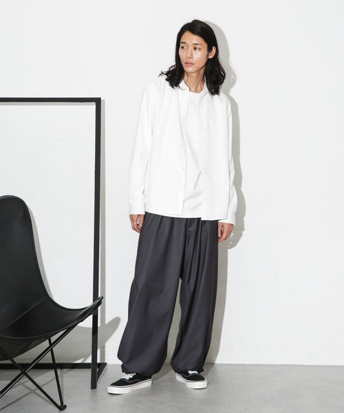 NANO universe(ナノユニバース)の「スノーカモイージーパンツ(その他パンツ・メンズ・ブラック/チャコール・M/L/S)」の16枚目の写真