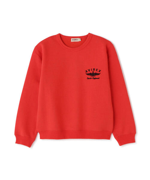 AVIREX(アヴィレックス)の「《KIDS / キッズ》VARSITY LOGO CREWNECK SWEAT / バーシティ ロゴ クルーネック スウェット / AVIREX / アヴィレックス(スウェット・キッズ・オレンジ/ブラック/その他17・100/120/140)」の6枚目の写真