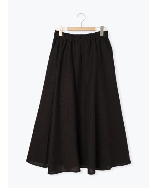 Samansa Mos2(サマンサ モスモス)の「ギャザースカート(スカート・レディース・ベージュ/チャコールグレー/ブルー/ブラック・F)」の22枚目の写真