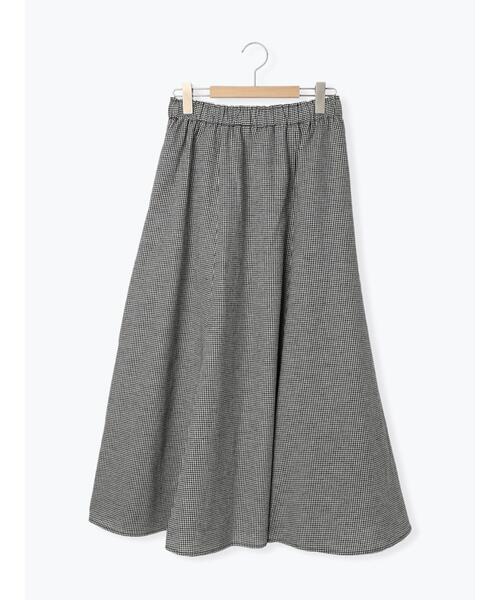 Samansa Mos2(サマンサ モスモス)の「ギャザースカート(スカート・レディース・ベージュ/チャコールグレー/ブルー/ブラック・F)」の21枚目の写真