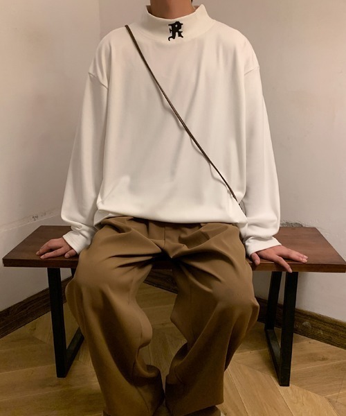 【新品タグ付き】ロゴプリントモックネックSS BEAMS GOLF（ビームス ゴルフ）〈WOMEN〉【別注】PARK SIDE