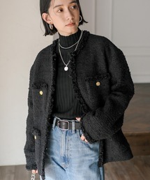 RIVE DROITE | ツイードオーバージャケット(その他アウター)