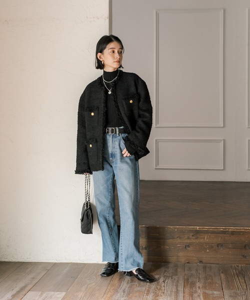 RIVE DROITE（リヴドロワ）の「ツイードオーバージャケット（その他