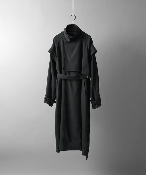 Confirm（コンファーム）の「23AW マルチway ライトトレンチコート / ジレ 【Confirm】（トレンチコート・メンズ・ブラウン/ブラック/チャコールグレー・L/M）」の7枚目の写真