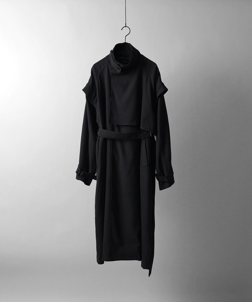 Confirm（コンファーム）の「23AW マルチway ライトトレンチコート / ジレ 【Confirm】（トレンチコート・メンズ・ブラウン/ブラック/チャコールグレー・L/M）」の14枚目の写真