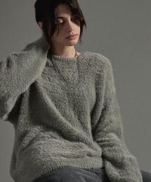 CIYOT（シヨウト）の「【CIYOT-シヨウト-】スムースシャギーニット ルーズプルオーバー（ニット/セーター・メンズ）」