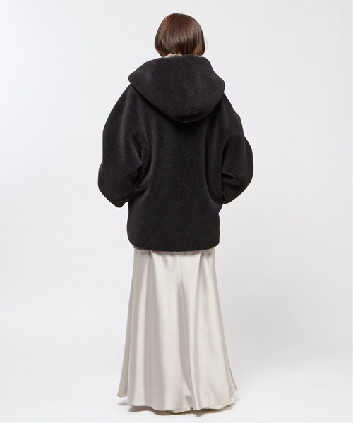 AP STUDIO（エーピーストゥディオ）の「サテンフレアスカート（スカート・レディース・ブラック・38/36）」の9枚目の写真