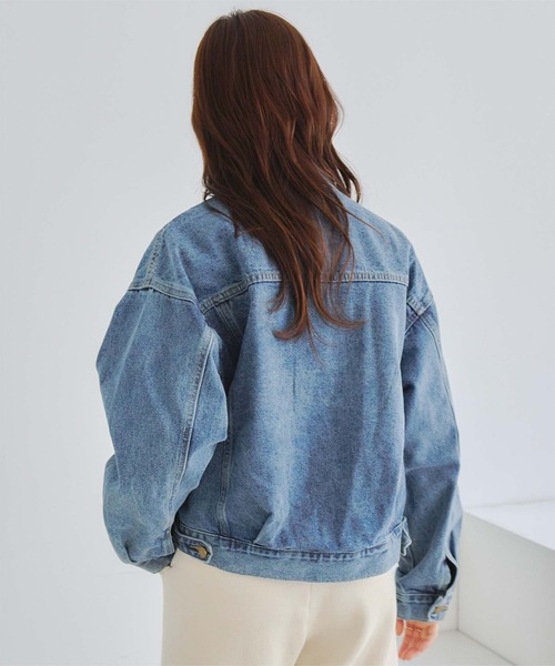 titivate（ティティベイト）の「デニムジャケット（デニムジャケット・レディース・ライトブルー/ブルー・FREE）」の19枚目の写真