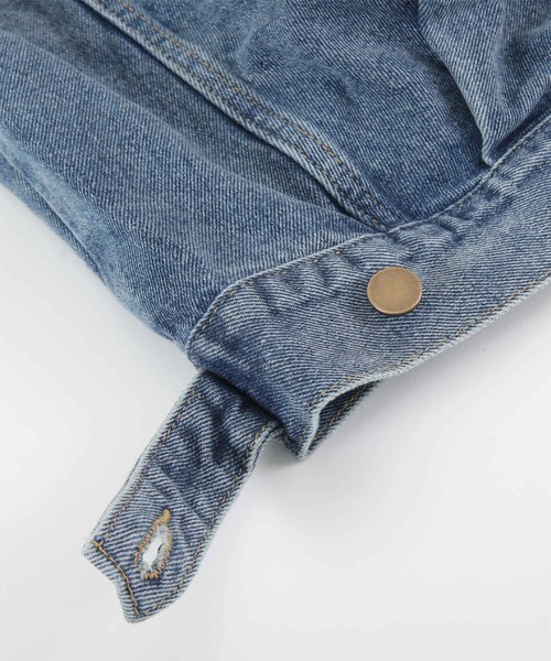 titivate（ティティベイト）の「デニムジャケット（デニムジャケット・レディース・ライトブルー/ブルー・FREE）」の5枚目の写真