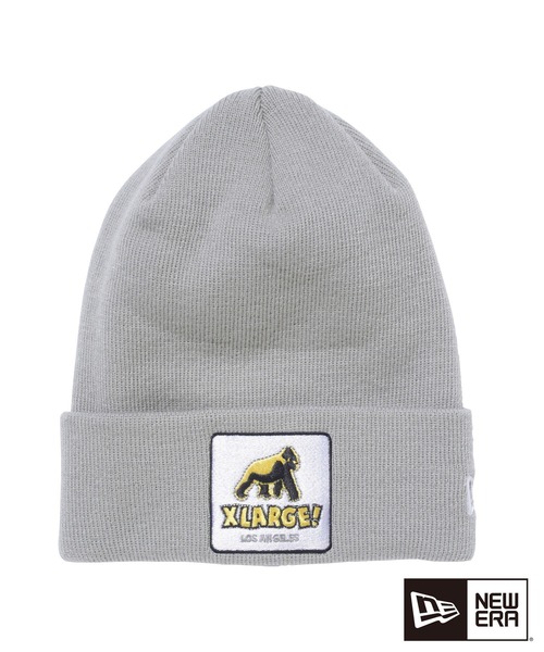 XLARGE(エクストララージ)の「【販売終了】XLARGE×NEW ERA WALKING APE CUFF BEANIE(ニットキャップ/ビーニー・メンズ・パープル/グレー/グリーン/ブラック・ONE SIZE)」の1枚目の写真