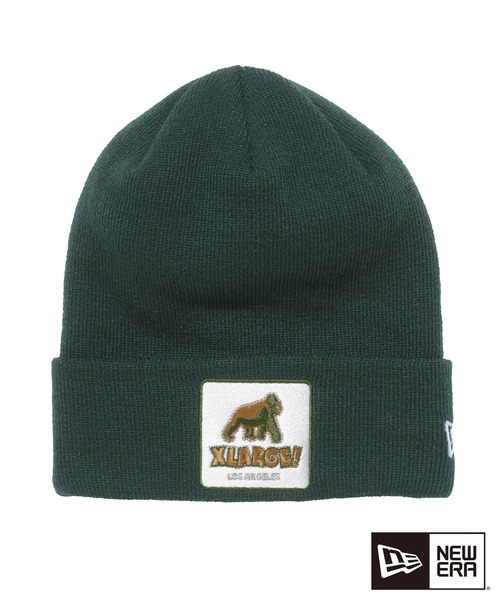 XLARGE(エクストララージ)の「【販売終了】XLARGE×NEW ERA WALKING APE CUFF BEANIE(ニットキャップ/ビーニー・メンズ・パープル/グレー/グリーン/ブラック・ONE SIZE)」の3枚目の写真