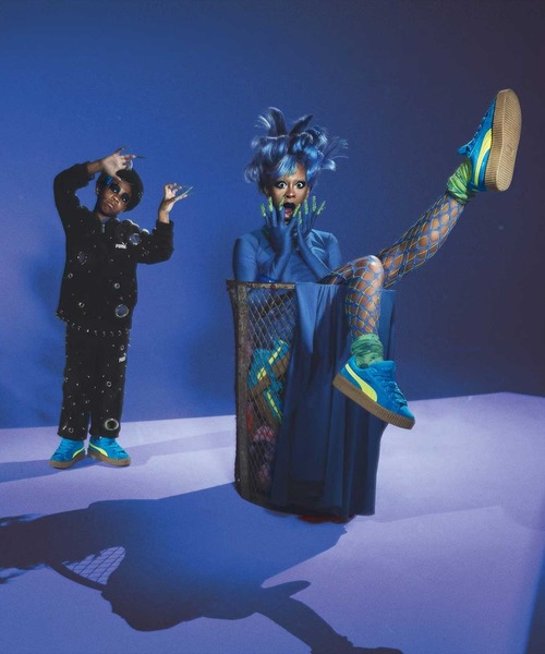 PUMA(プーマ)の「PUMA CREEPER PHATTY / プーマ クリーパー フェンティ(スニーカー・メンズ・パープル/ブルー系その他/ブラック・24.0cm/24.5cm/25.0cm/23.5cm/22.5cm/25.5cm/23.0cm/26.0cm)」の6枚目の写真