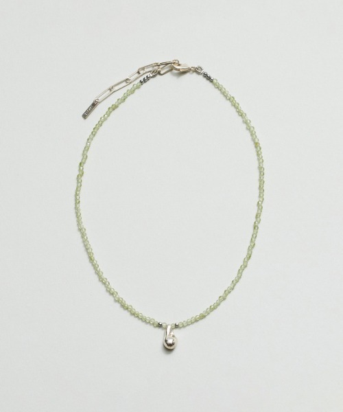 LAPUIS(ラピュイ)の「LAPUIS(ラピュイ)Oyster Gemstone Necklace(ネックレス・レディース・ブラウン/グレー/クリア/ブルー/ブラック/グリーン/パープル/ピンク/マルチ・FREE)」の5枚目の写真