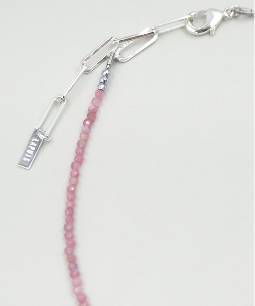 LAPUIS(ラピュイ)の「LAPUIS(ラピュイ)Oyster Gemstone Necklace(ネックレス・レディース・ブラウン/グレー/クリア/ブルー/ブラック/グリーン/パープル/ピンク/マルチ・FREE)」の13枚目の写真