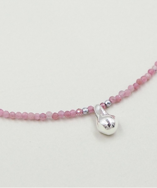 LAPUIS(ラピュイ)の「LAPUIS(ラピュイ)Oyster Gemstone Necklace(ネックレス・レディース・ブラウン/グレー/クリア/ブルー/ブラック/グリーン/パープル/ピンク/マルチ・FREE)」の12枚目の写真
