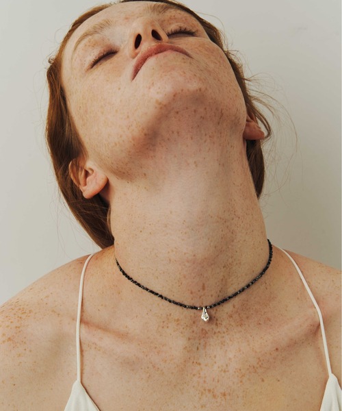 セール】LAPUIS(ラピュイ)Oyster Gemstone Necklace（ネックレス