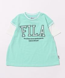 FILA/フィラ メッシュアップリケBIG半袖Tシャツ