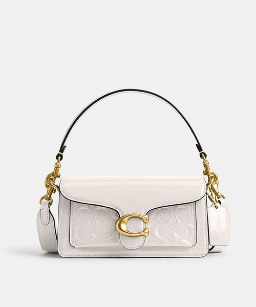 COACH（コーチ）の「タビー ショルダー バッグ 20・シグネチャー COACH
