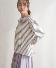 ikka | リップル裾タックプルオーバー(Tシャツ/カットソー)