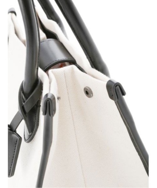 SNIDEL（スナイデル）の「エコキャンバスバッグM（トートバッグ・レディース・ピンク/ブラック/キャメル・FREE）」の12枚目の写真