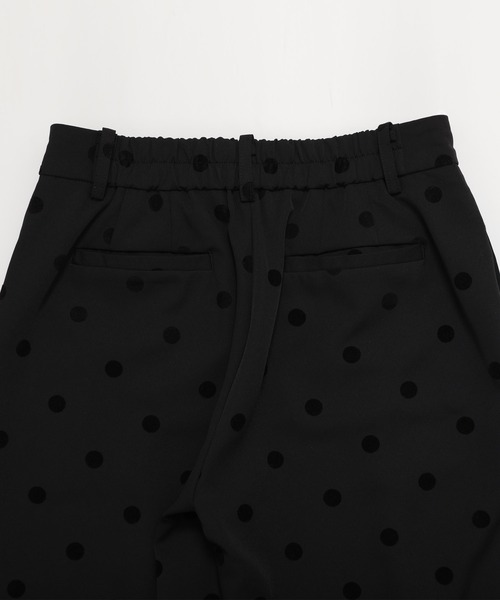 セール】フロッキードットパンツ【ZOZO限定商品】（スラックス