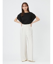 ツイルタックストレートパンツ