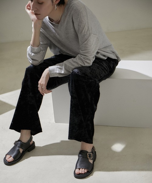 ARTESANOS（アルテサノス）の「【ARTESANOS（アルテサノス）】 MADRAS/サンダル（サンダル・レディース・ブラック/オフホワイト・37/36/38）」の7枚目の写真