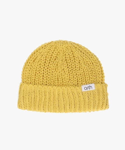 arth(アース)の「arth Recycle Co Rib Watch / アース(ニットキャップ/ビーニー・メンズ・ピンク/レッド/イエロー/ライトベージュ/ブラック・57~59cm)」の17枚目の写真