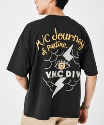 GYPSY&SONS | BAGGY PRINT TEE VMC ”journey”　バギープリントティーブイエムシージャーニー(Tシャツ/カットソー)