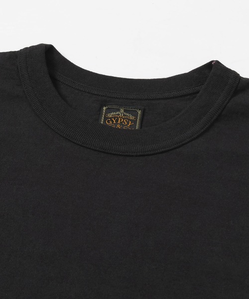 GYPSY&SONS（ジプシーアンドサンズ）の「BAGGY PRINT TEE VMC ”journey”　バギープリントティーブイエムシージャーニー（Tシャツ/カットソー・メンズ・アイボリー/ブラック・LARGE/MEDIUM）」の3枚目の写真