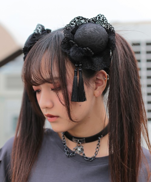 チャイナお団子 ヘアクリップ（バレッタ/ヘアクリップ）｜SPINNS