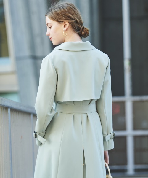 AND COUTURE（アンドクチュール）の「ダブルクロストレンチコート