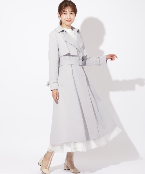AND COUTURE（アンドクチュール）の「ダブルクロストレンチコート