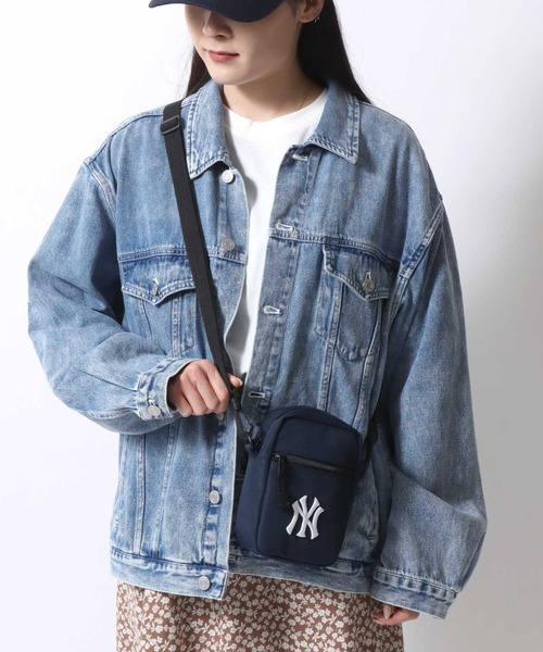 MLB（メジャーリーグベースボール）の「MLB/メジャーリーグベースボール  チームロゴ刺繍  ミニショルダー ポーチ（ショルダーバッグ・メンズ・ブラック/ネイビー/ブラウン/グリーン/ブラック系その他/ブルー系その他/ブラック系その他2・FREE）」の7枚目の写真