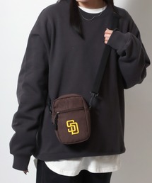 MLB | 2024SS MLB/メジャーリーグベースボール  チームロゴ刺繍  ミニショルダー ポーチ(ショルダーバッグ)