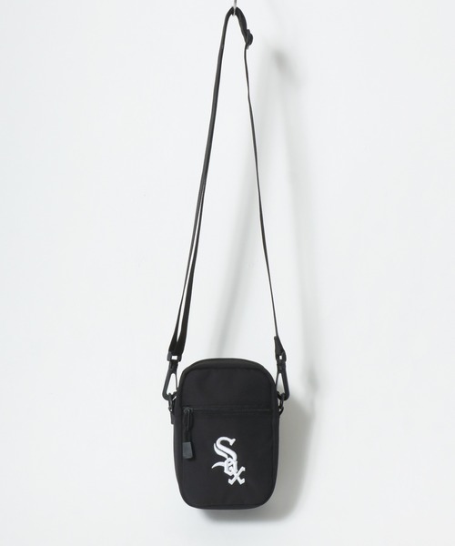 MLB（メジャーリーグベースボール）の「MLB/メジャーリーグベースボール  チームロゴ刺繍  ミニショルダー ポーチ（ショルダーバッグ・メンズ・ブラック/ネイビー/ブラウン/グリーン/ブラック系その他/ブルー系その他/ブラック系その他2・FREE）」の9枚目の写真