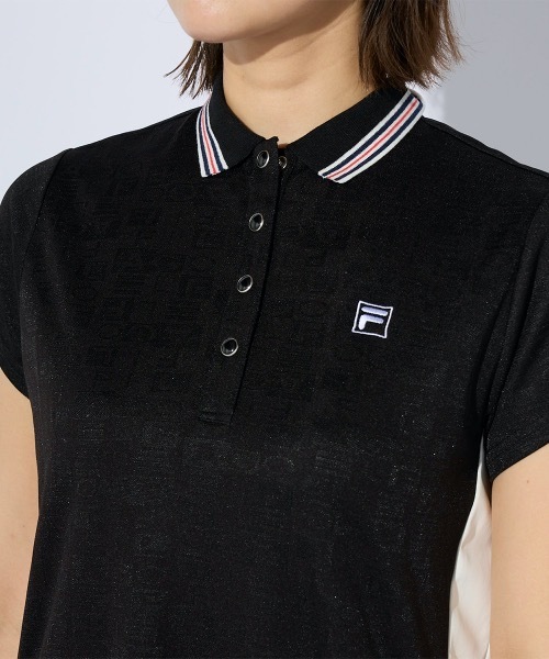 セール】【FILA GOLF/フィラゴルフ】レディース総柄ジャガード