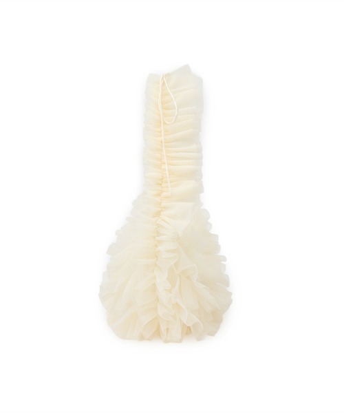 VIS（ビス）の「CASUAL チュールフリルショルダー（ショルダーバッグ・レディース・ブラック/キナリ・FREE）」の15枚目の写真