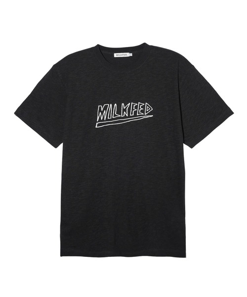 MILKFED.（ミルクフェド）の「HEAVY METAL SLAB S/S TEE（Tシャツ/カットソー・レディース・ブラック/ホワイト/レッド・M/L）」の9枚目の写真