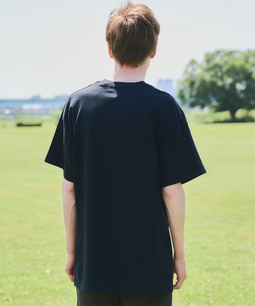 Tシャツ・カットソー RECTO Oversized Garment Cotton Pique 3日間限定！送料無料／≪SALE≫バックバルーンBIGTシャツ