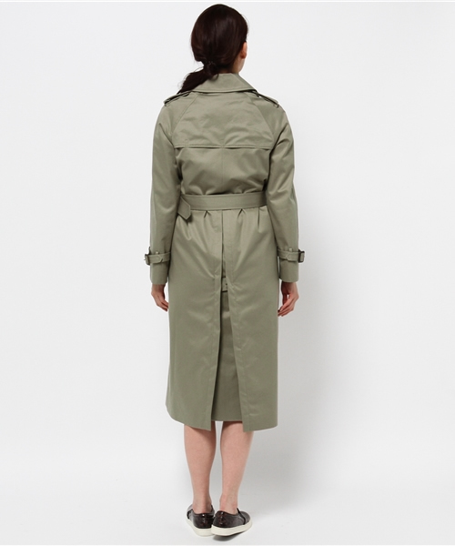 ivory court（アイボリーコート）の「コウミツド シャンブレートレンチ◆（トレンチコート・レディース・カーキ/ベージュ・36/40/38）」の8枚目の写真