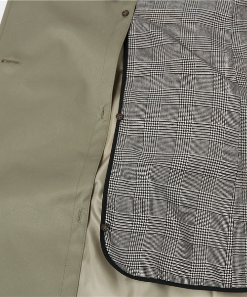 ivory court（アイボリーコート）の「コウミツド シャンブレートレンチ◆（トレンチコート・レディース・カーキ/ベージュ・36/40/38）」の4枚目の写真