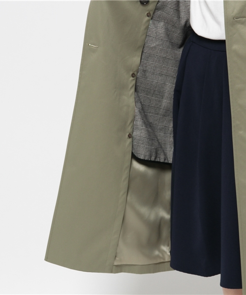 ivory court（アイボリーコート）の「コウミツド シャンブレートレンチ◆（トレンチコート・レディース・カーキ/ベージュ・36/40/38）」の5枚目の写真